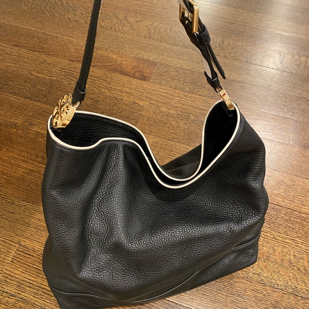 Tory Burch Black Leather Purse